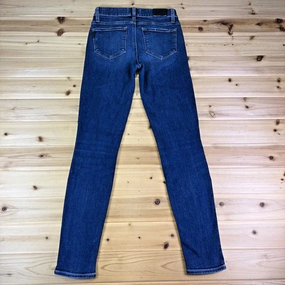 Paige Jeans Womens 24 Verdugo Ultra Skinny Low Rise Denim Blue Jeans - Picture 4 of 8